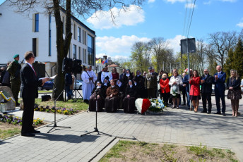 46. Rozpoczęcie uroczystości ku czci bł. Marii Teresy, Przasnysz, 30.04.2022, fot. E. Łukasiak