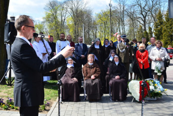 47. Rozpoczynają się uroczystości ku czci bł. Marii Teresy, Przasnysz, 30.04.2022, fot. E. Łukasiak